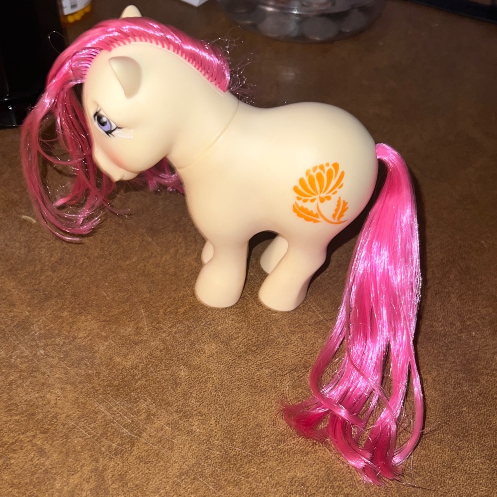 Pink and Cream Kids Bath Toy